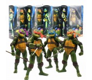 NECA Teenage Mutant Ninja Turtles 4 шт. Комплект. 